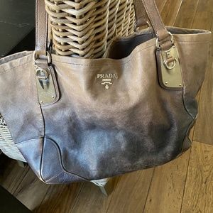 Prada Tote, Ombre with silver hardware